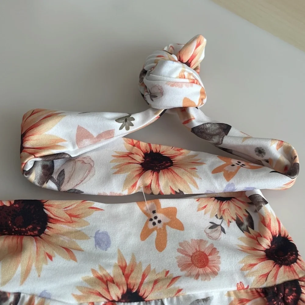 NWT Baby Bum Cover with Tie Headband Size 9-12 months